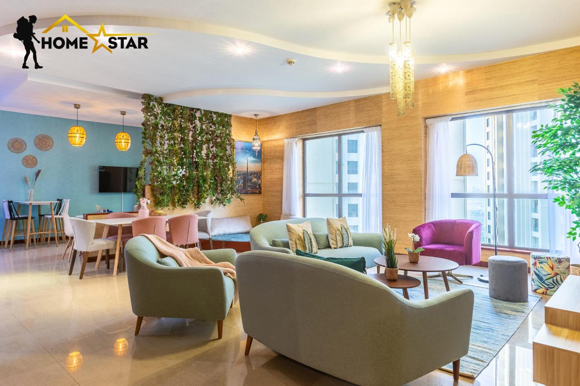 دبي Homestar Deluxe Jbr Meditation & Wellness Hostel المظهر الخارجي الصورة